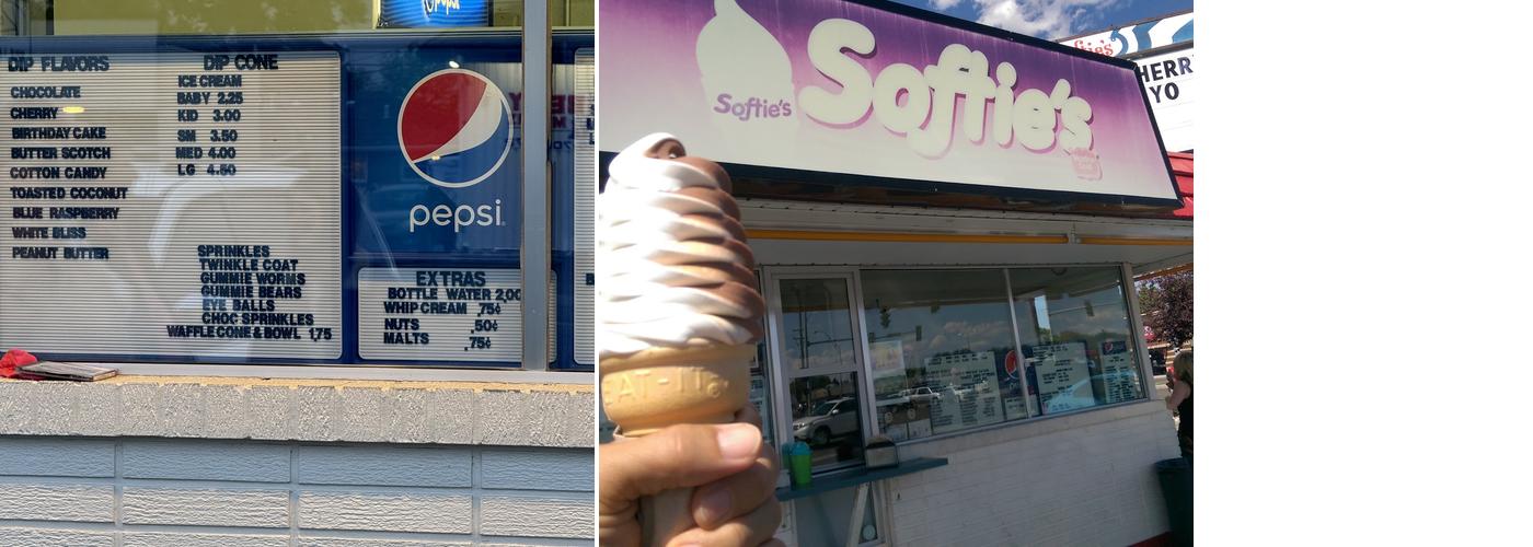 Softies Menu