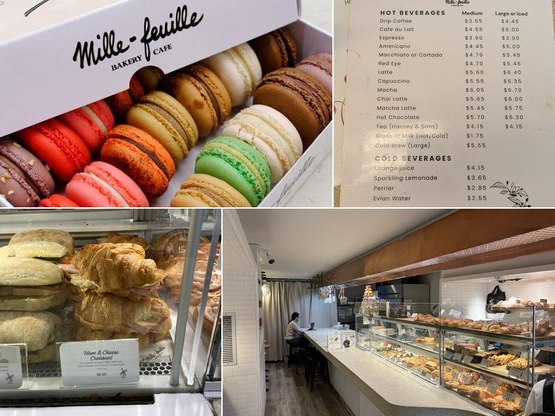Mille-Feuille Bakery Menu