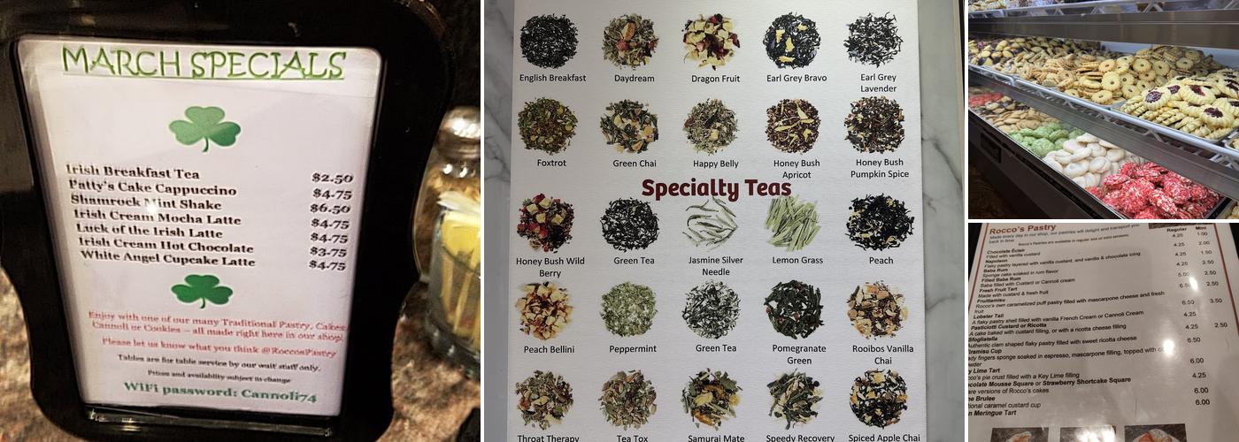 Pasticceria Rocco Menu