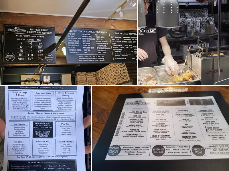 Doughnuttery Menu