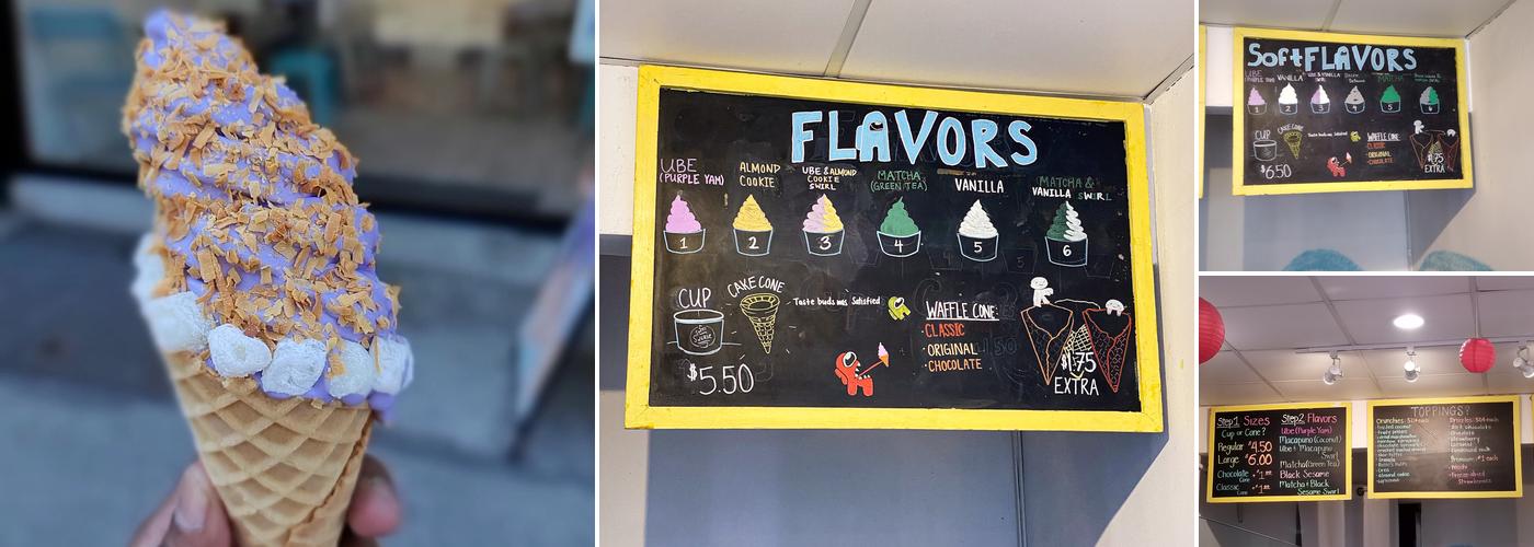 Soft Swerve Ice Cream Menu