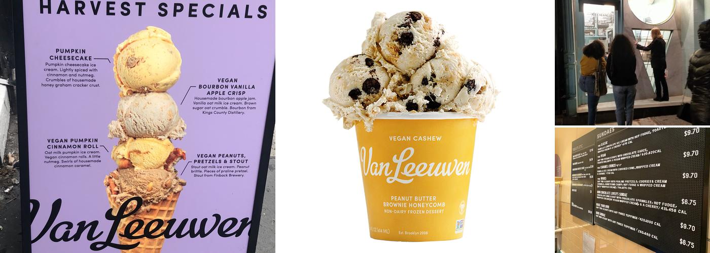 Van Leeuwen Ice Cream Menu