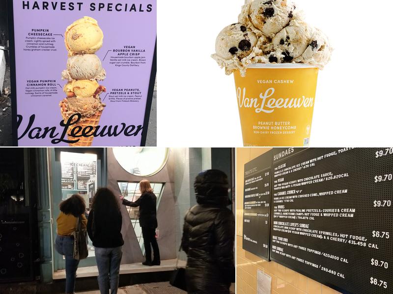 Van Leeuwen Ice Cream Menu