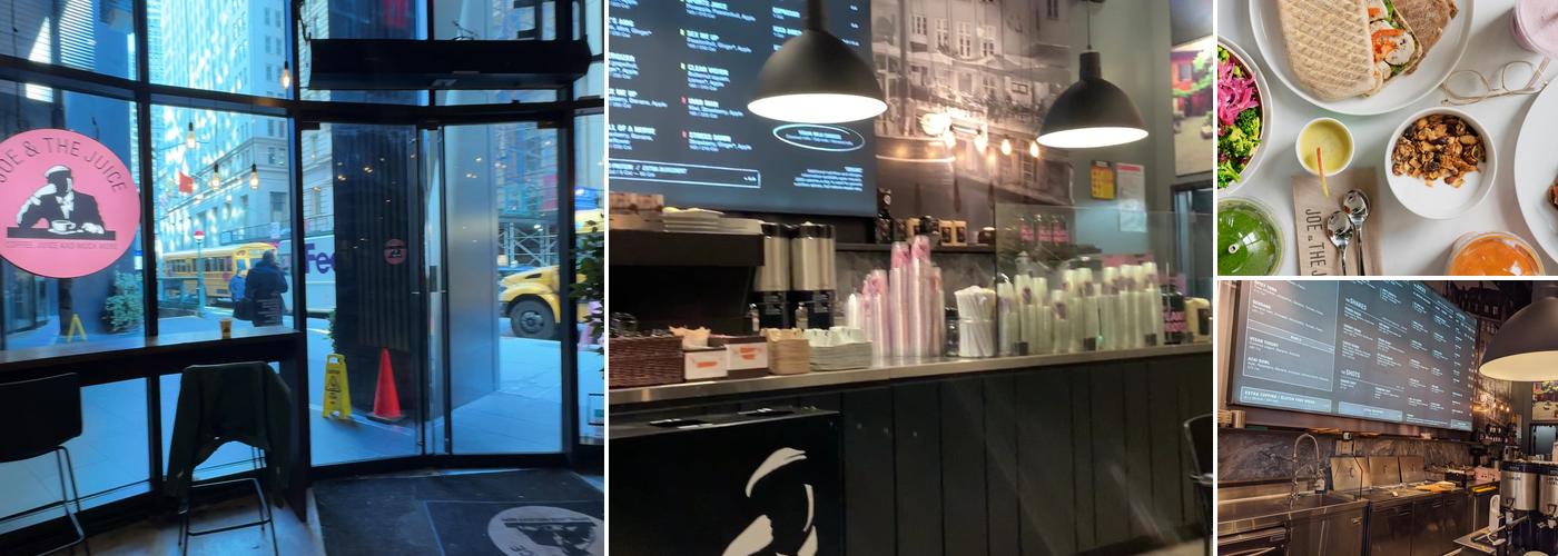 JOE & THE JUICE Menu