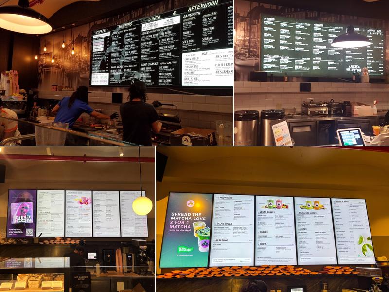 JOE & THE JUICE Menu