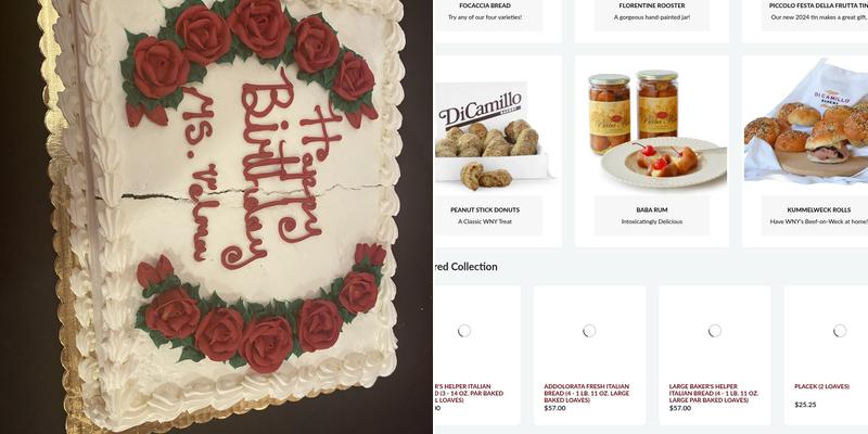 DiCamillo Bakery Menu