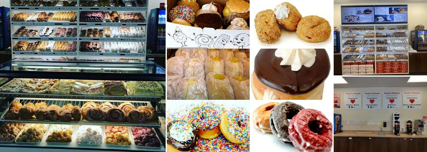 Paula's Donuts Menu