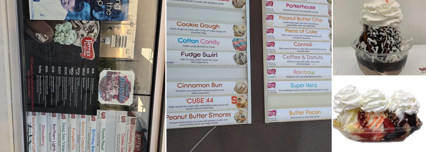 Pam's Custard Corner Menu
