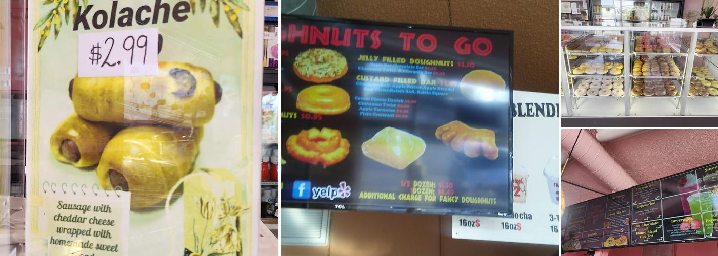 Doughnuts To Go Menu