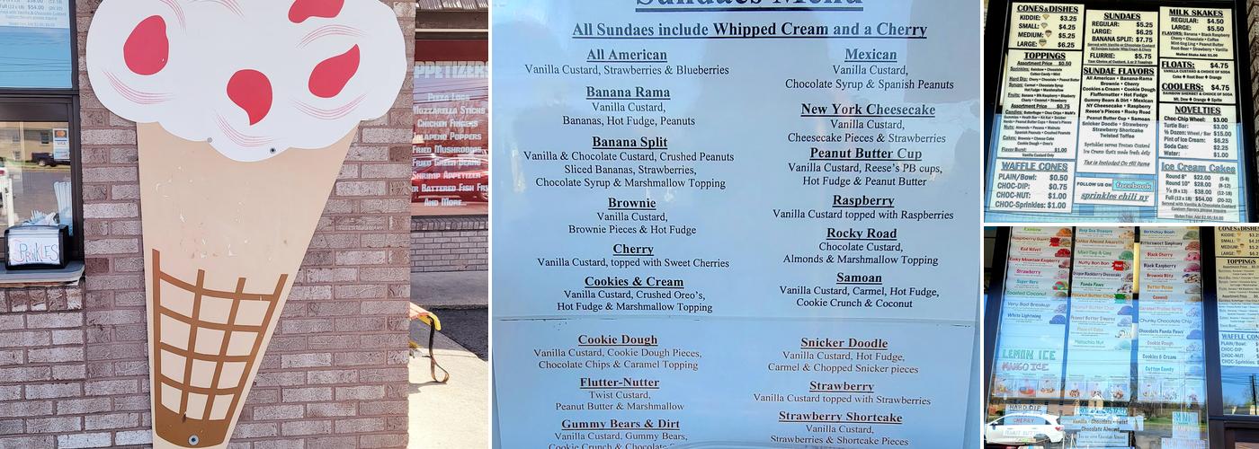 Sprinkles Ice Cream Menu