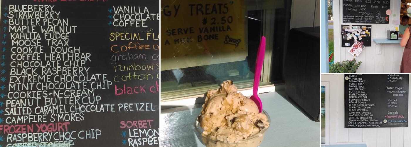 Charlie's Olde Tyme Creamery Menu