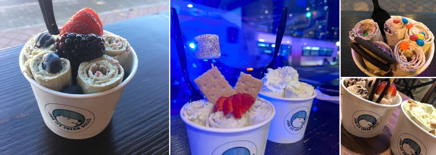 JINN Ice Cream Rolls