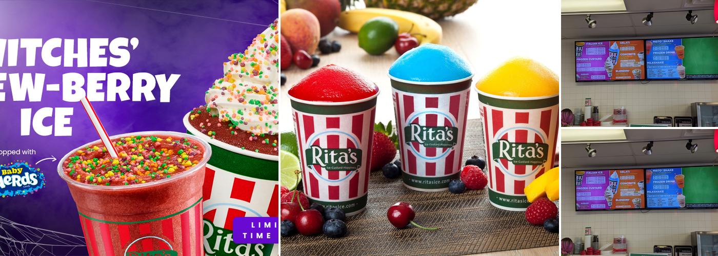 Rita's Italian Ice & Frozen Custard Menu