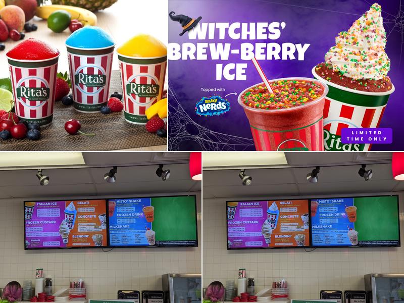 Rita's Italian Ice & Frozen Custard Menu