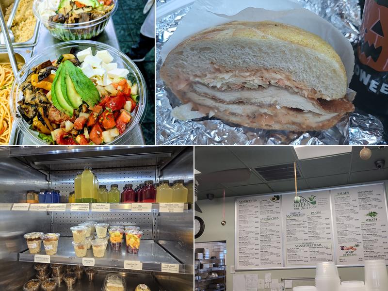 Evergreen Fine Fresh Foods Menu