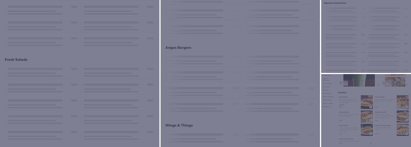 Fort Tryon Grill Menu