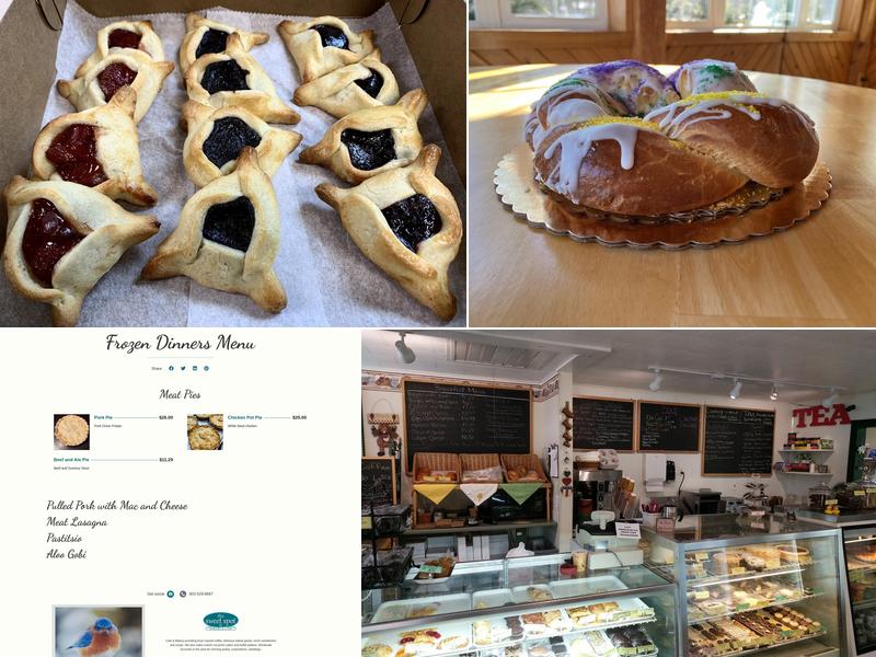 The Sweet Spot Bakery & Café Menu