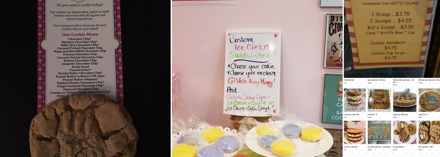 Cathy's Cookie Kitchen Menu