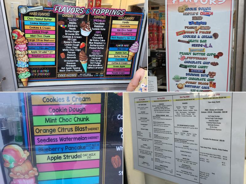 Sno Top Menu
