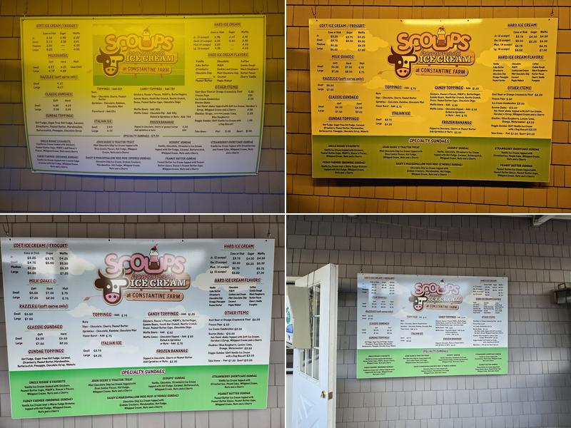 Scoups Menu