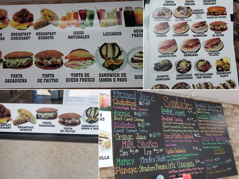 Francis Bakery Panaderia Menu