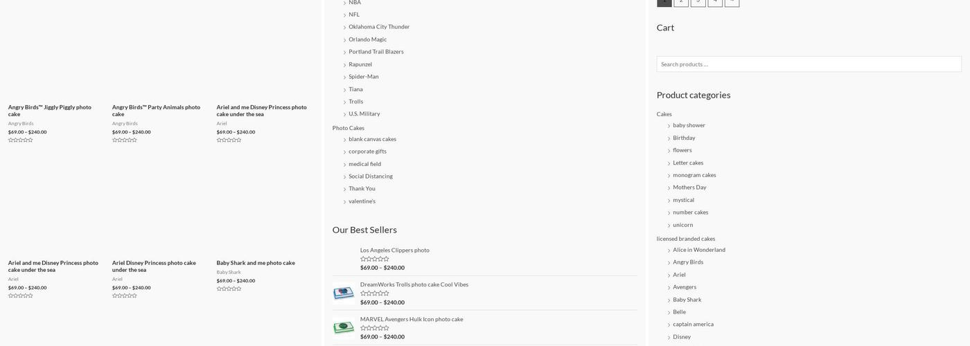 Delicious Edibles Custom Cake Bakery Menu