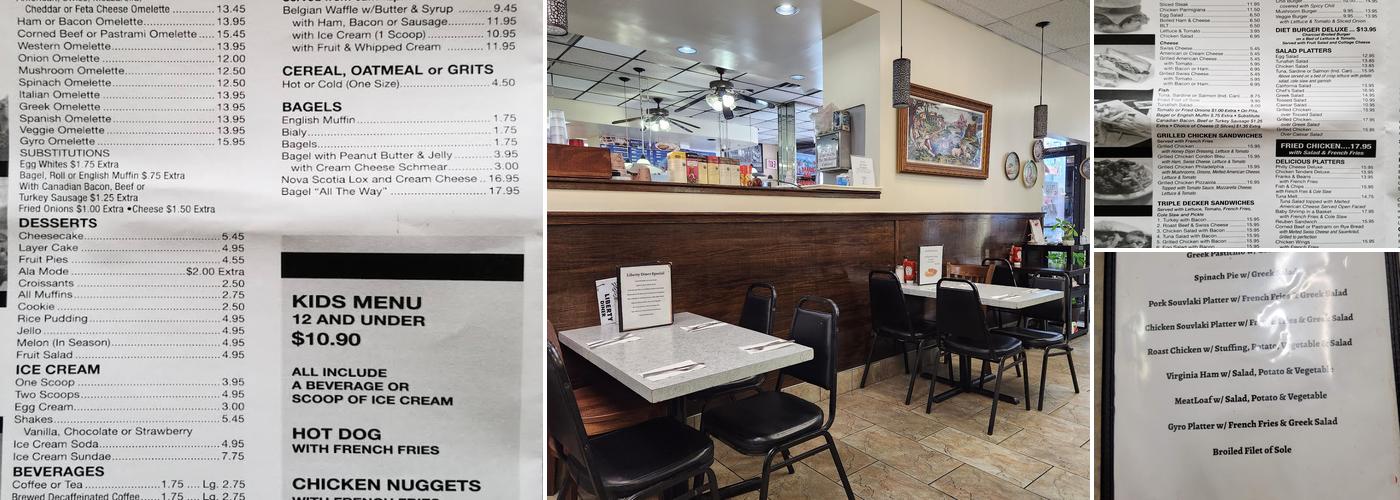 Liberty Diner Menu