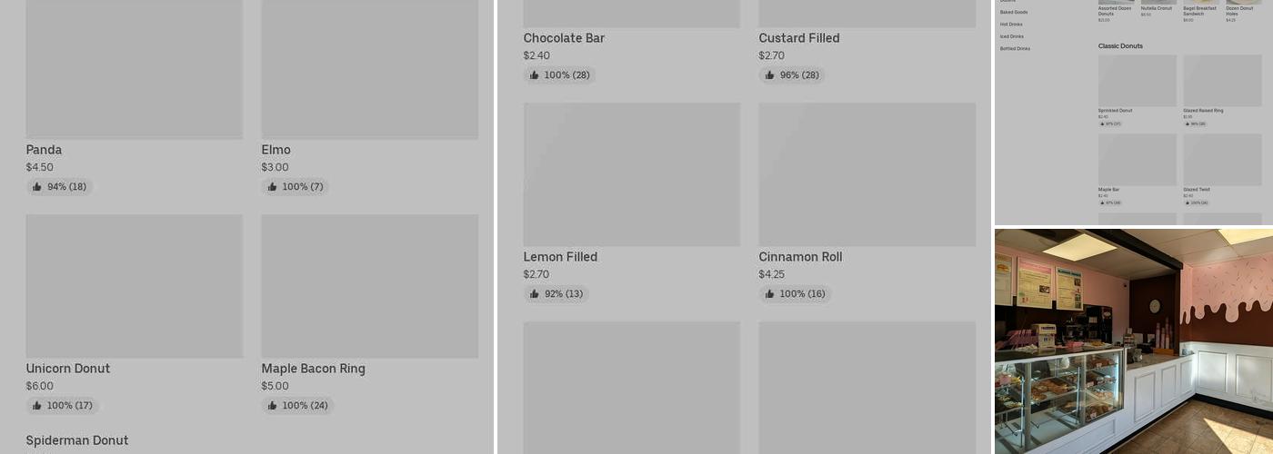 Sugarbox Donuts Menu