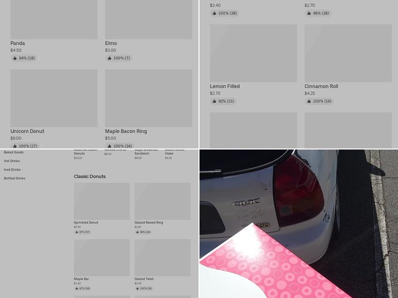 Sugarbox Donuts Menu