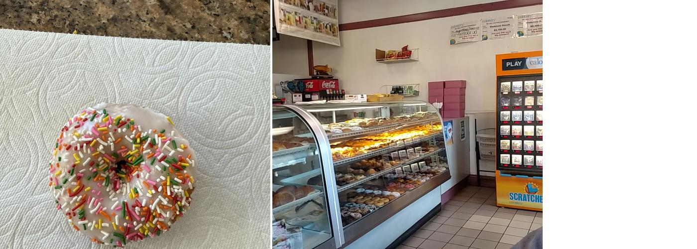 Gladstone Donuts Menu