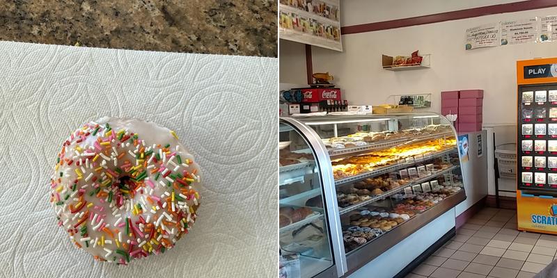 Gladstone Donuts Menu