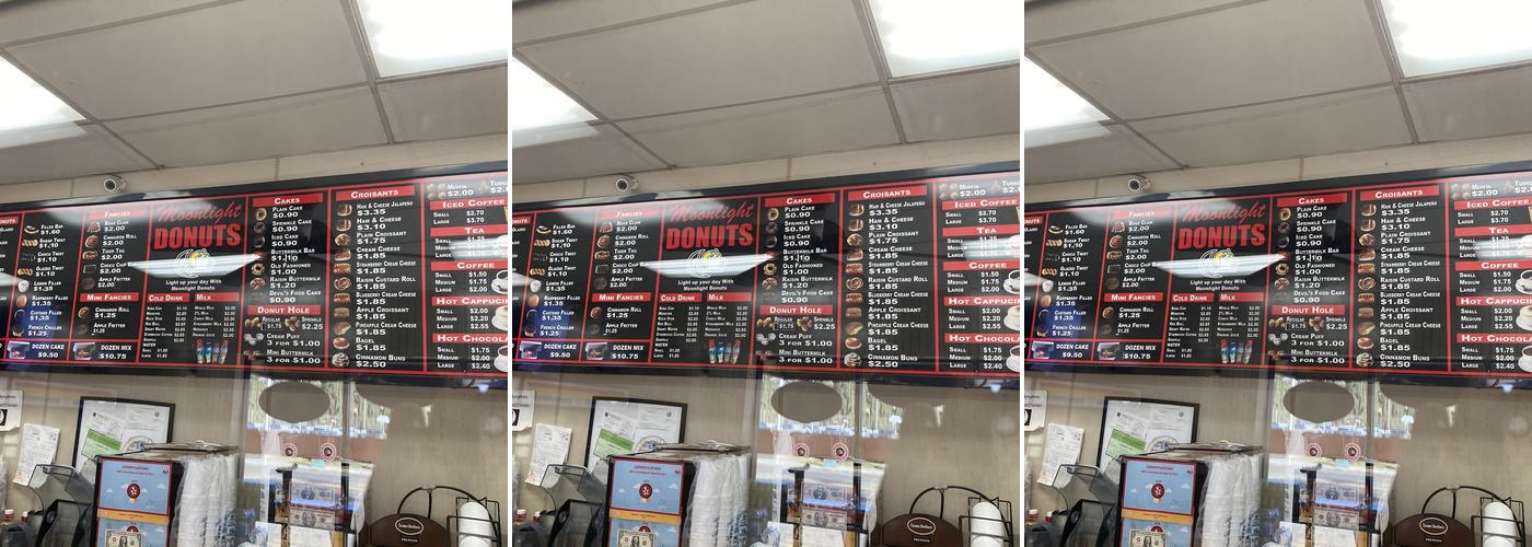 MoonlightDonuts Menu