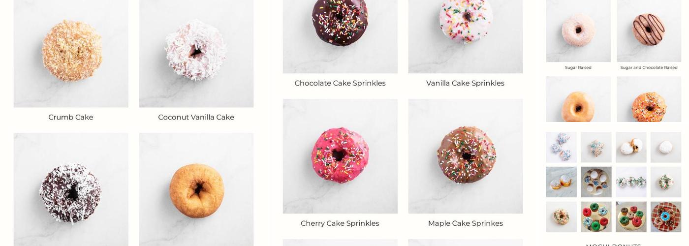 Primo's Donuts Menu