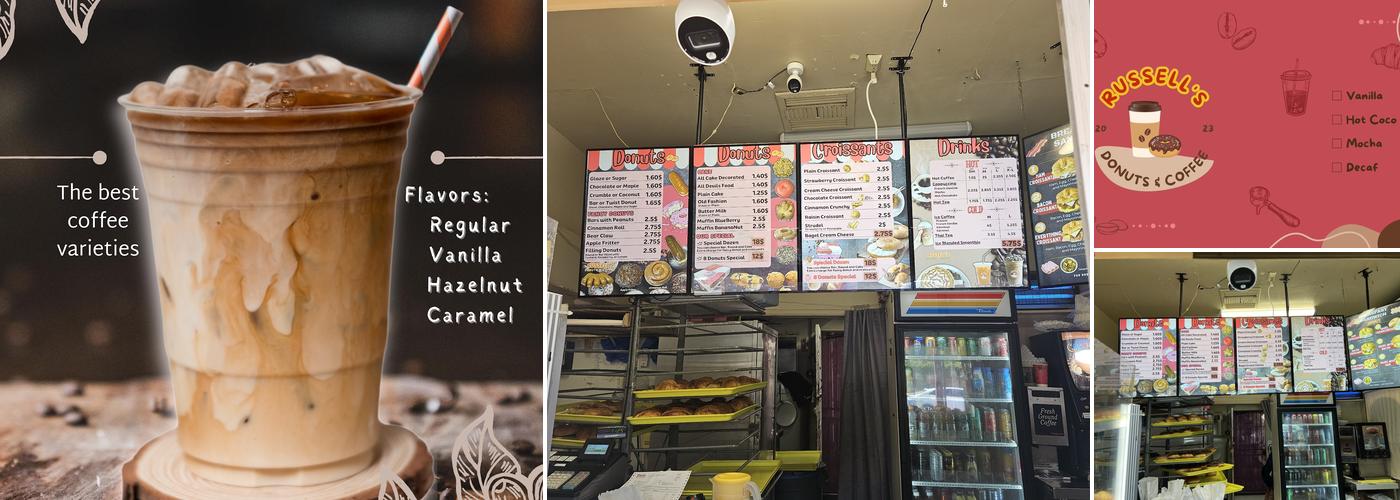Russell's Donuts Menu