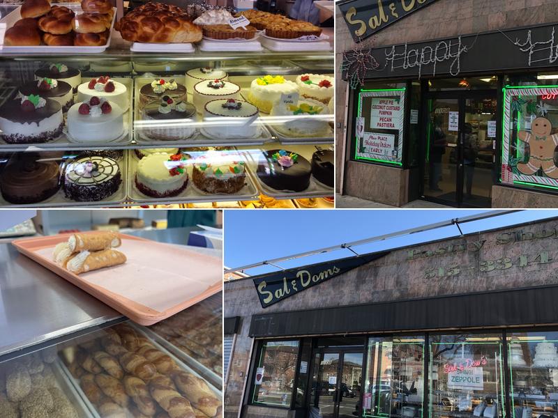 Sal & Dom's Pastry Shop Menu