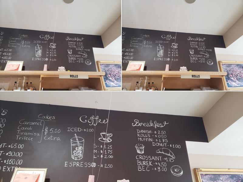 Ana's Bakery & Cafe Menu