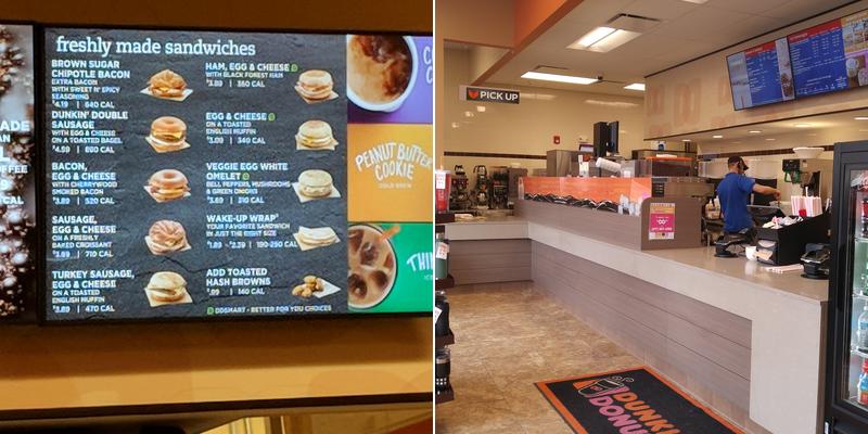 Dunkin' Menu