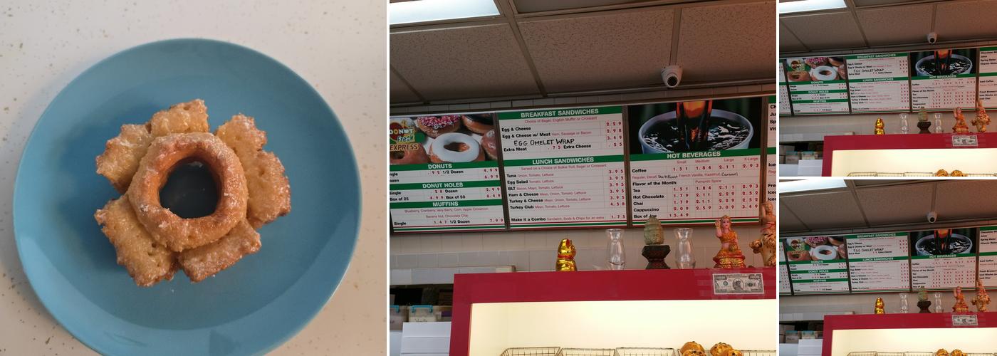 Donut Fresh Express Menu