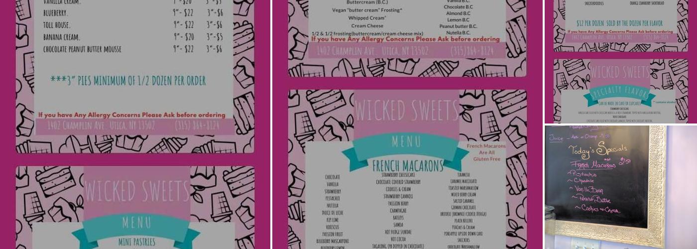 Wicked Sweets By Alyssa Menu