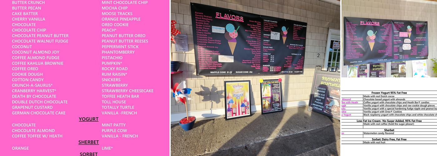 Lix Ice Cream and Catering Menu