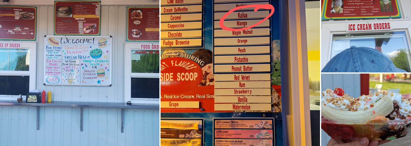Inside Scoop Menu