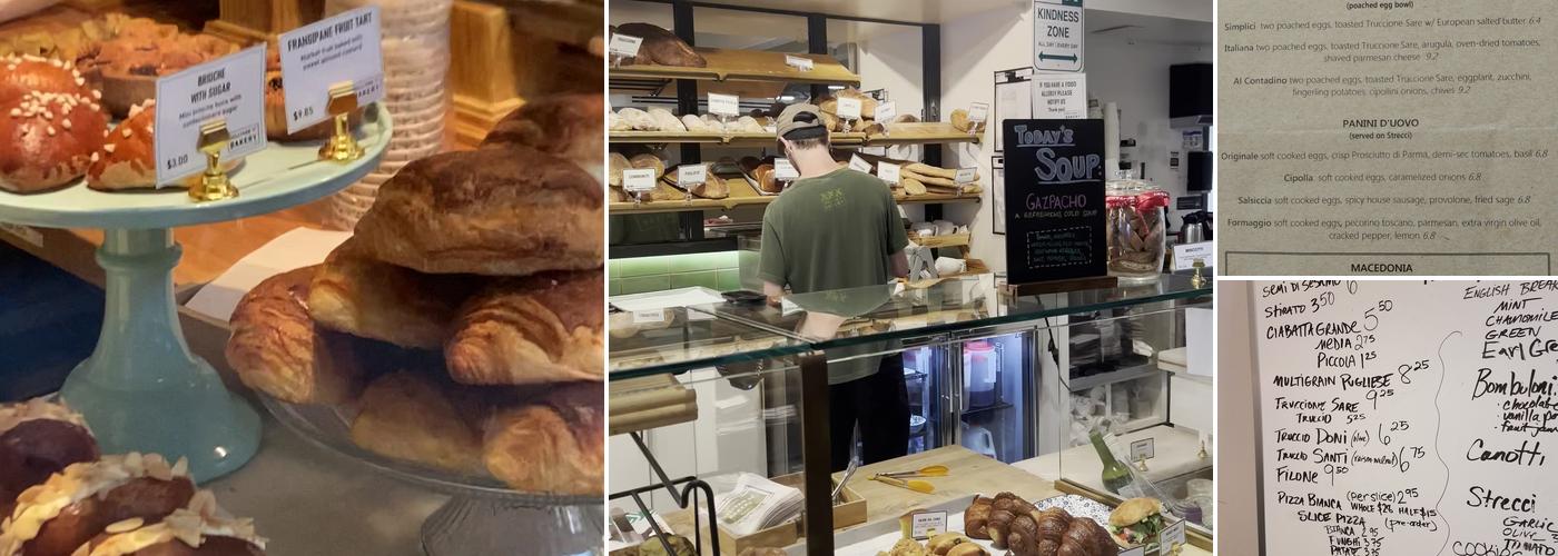 Sullivan Street Bakery Menu