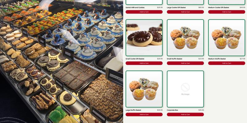 The Cookie Factory Menu