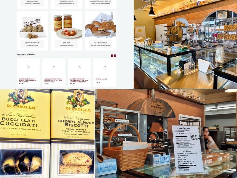 DiCamillo Bakery Menu