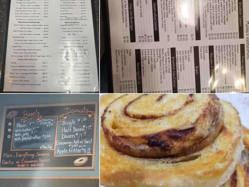 Manni's Donuts Menu