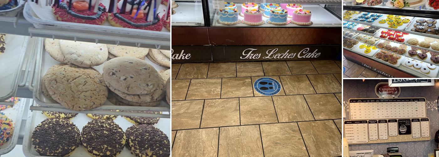 Campbell's Bakery Menu