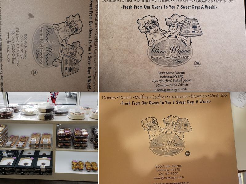 Glenn Wayne Bakery Menu