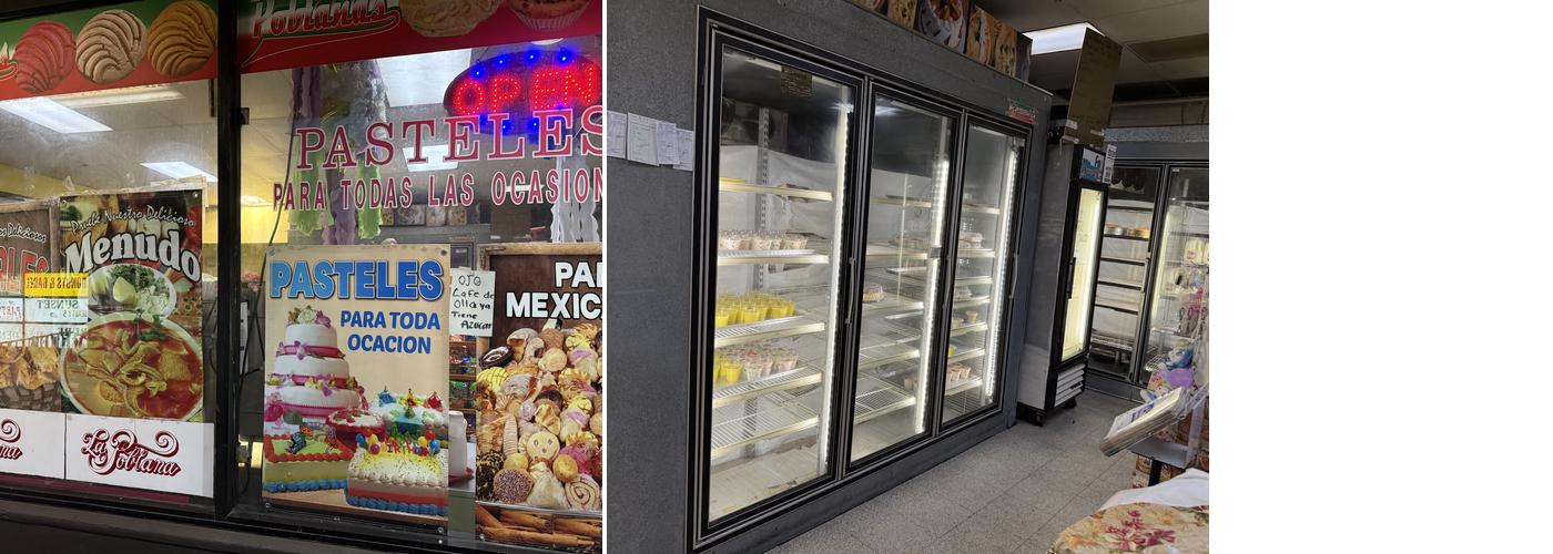 La Poblana Bakery Menu