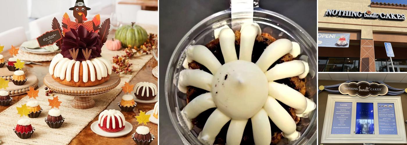 Nothing Bundt Cakes Menu