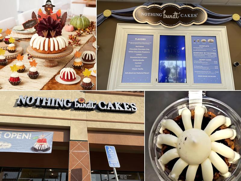 Nothing Bundt Cakes Menu